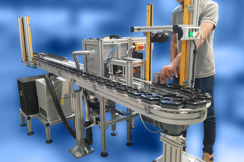 Sistem de conveyor paletizat FlexLink®