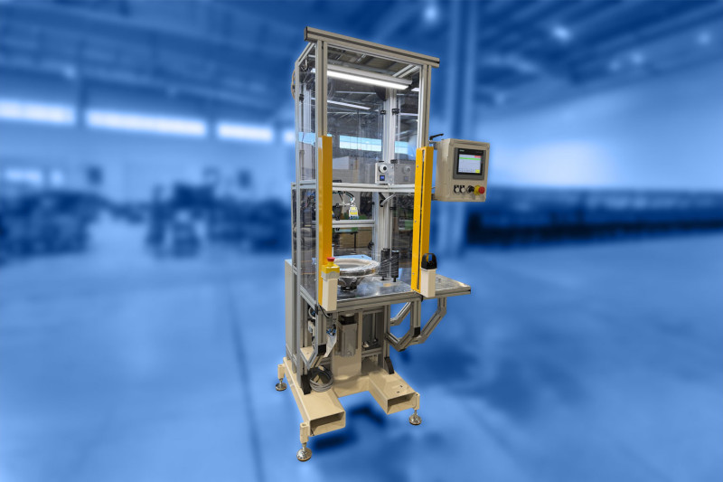 Automatic Steering Wheel Wrapping Station